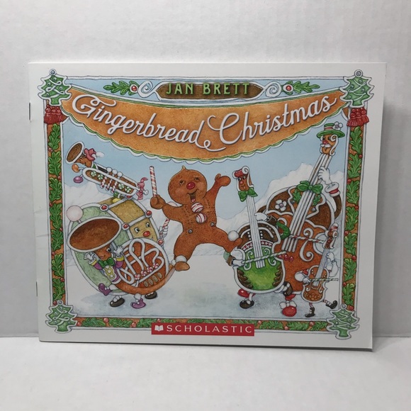 Scholastic Other - ♦️$3♦️Gingerbread Christmas book by Jan Brett